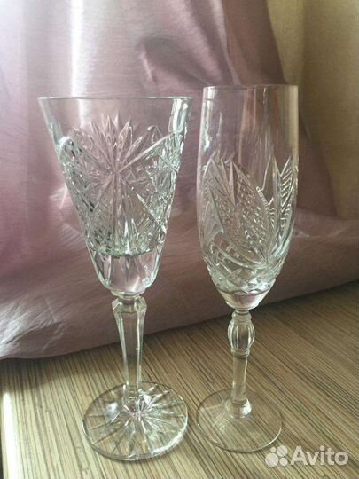 Хрустальные фужеры
