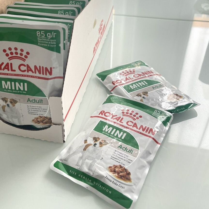 Royal canin mini adult влажный корм