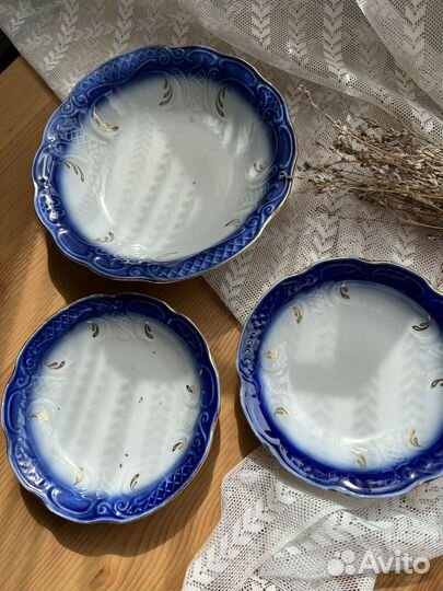Тарелки Кобальт вфз СССР