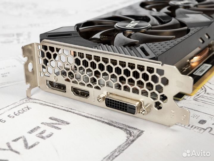 Видеокарты Palit GeForce RTX 2060 Dual 6Gb