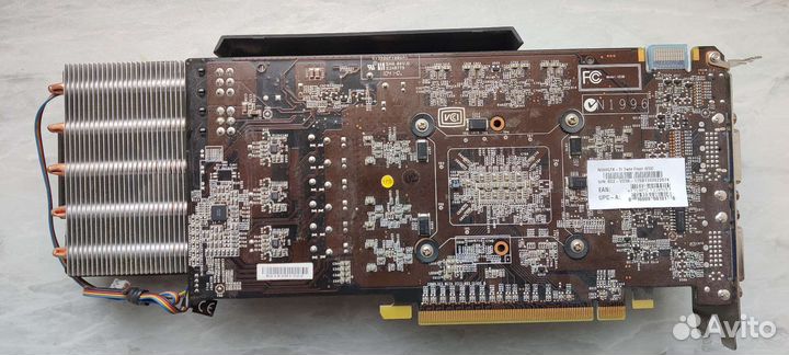 Видеокарта MSI 560GTX TI/OC (1Гб)