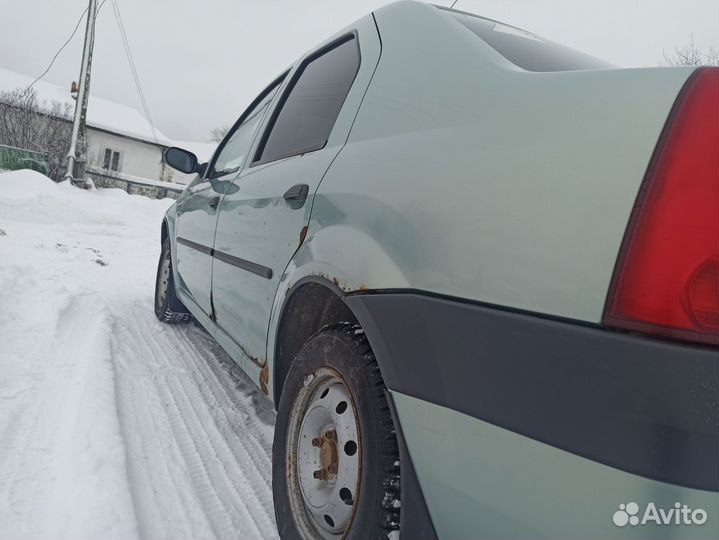 Renault Logan 1.4 МТ, 2007, 188 240 км