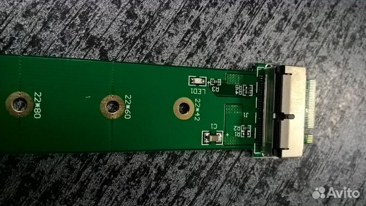 Слот-адаптер SATA to msata для apple масbook фото8