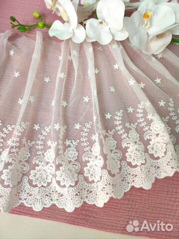 Кружево на сетке