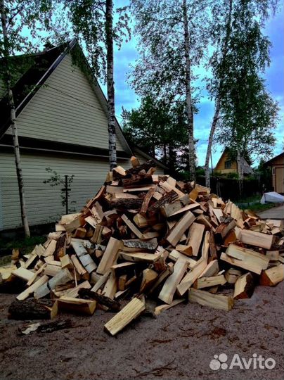 Дрова Береза от 1 куба в Сертолово