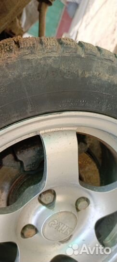 Литые диски r14 на ваз с зимней резиной