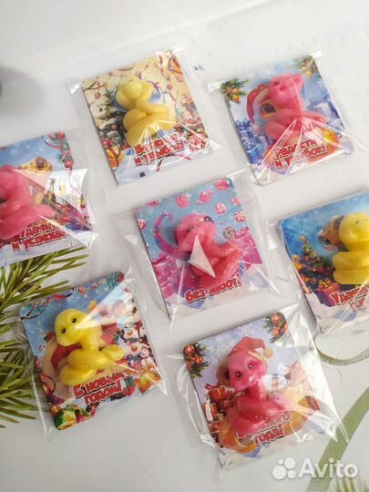 Змейка из мыла+магнитик