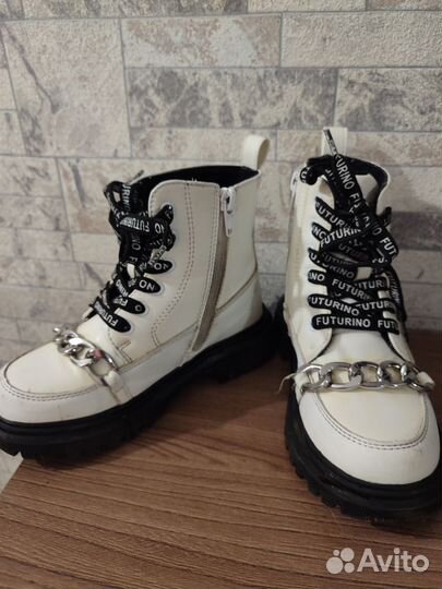 Ботинки демисезонные для девочки 29 размер