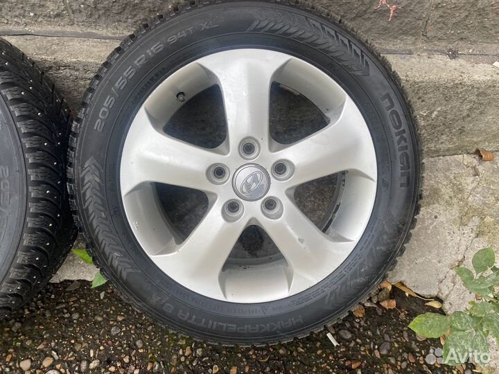 Колеса в сборе r16 зимние 5 114.3