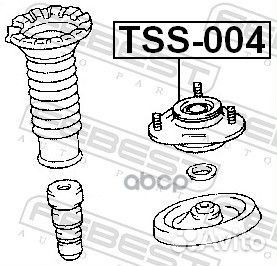 Опора амортизатора TSS-004 TSS-004 Febest