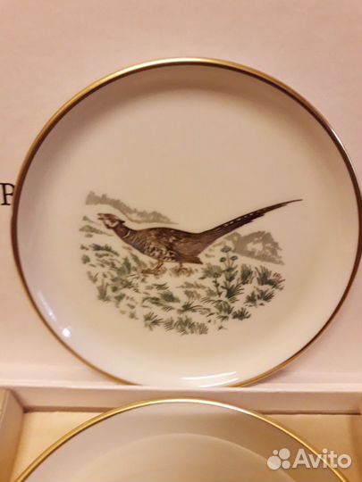 Наст.декоративные тарелочки.Лес.Охота.Природа