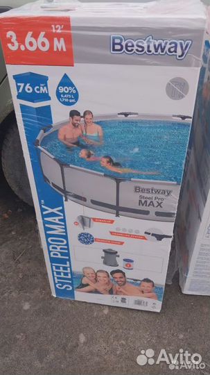 Новый каркасный бассейн Bestway 366x76см