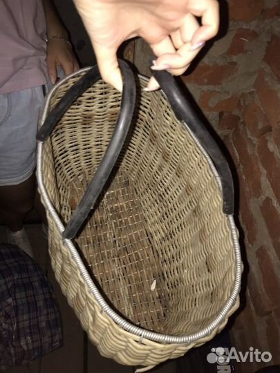 Корзинка плетеная для грибов