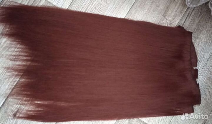 Накладные волосы на заколках