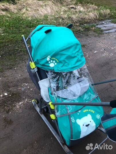 Санки коляска ника