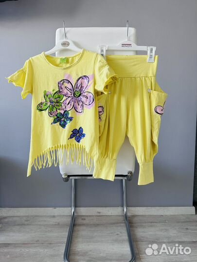 Летние вещи на девочку пакетом 116 122 6-7 лет