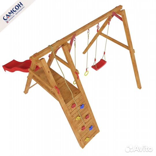 Детская деревянная игровая площадка Монголия