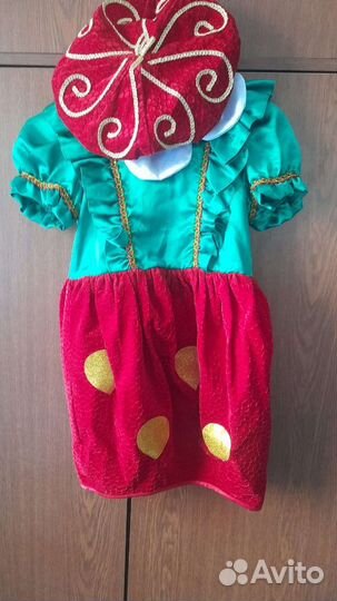 Новогодний костюм клубника