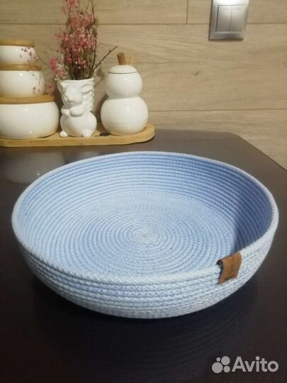 Корзинки из шнура