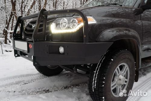 Передний силовой бампер OJ для УАЗ патриот