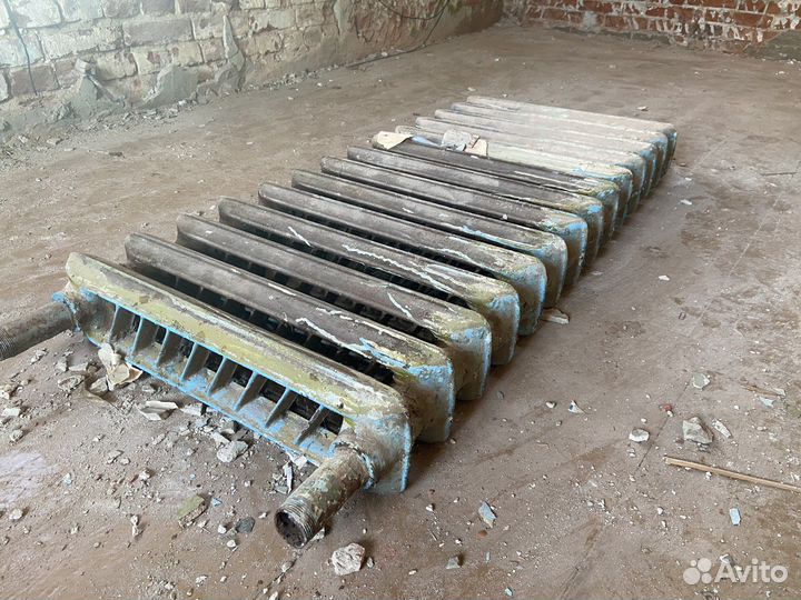 Чугунные радиаторы батареи ретро