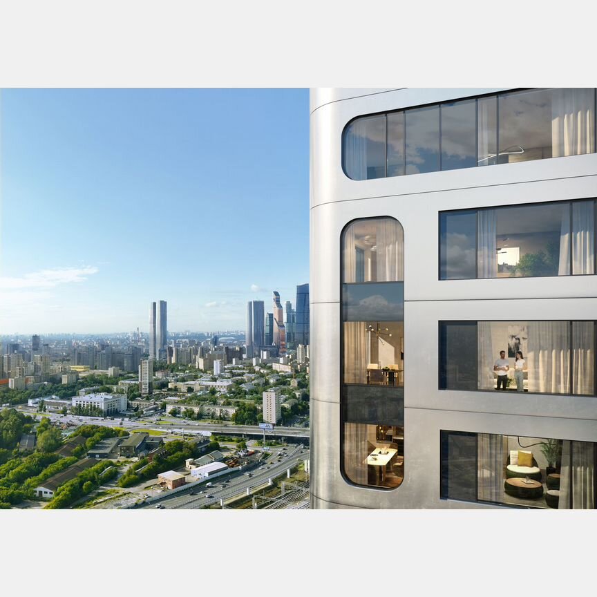 1-к. квартира, 52,4 м², 6/49 эт.