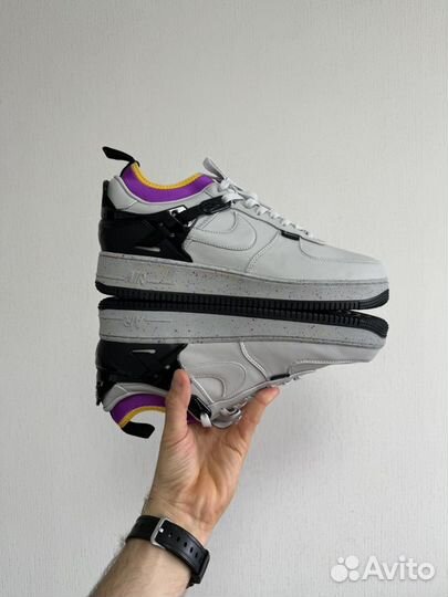 45 Nike AF1 x Undercover Grey Fog Gore-Tex