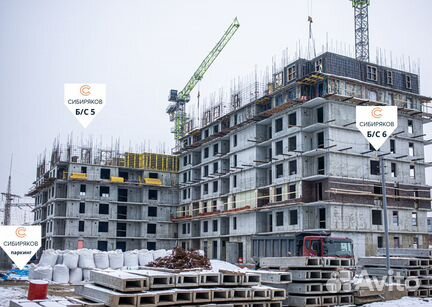 Ход строительства ЖК «Сибиряков» 4 квартал 2023