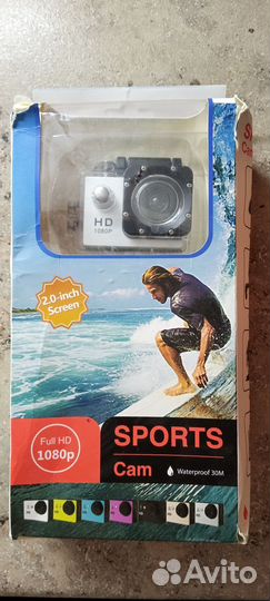 Sports cam экшен камера HD 1080p