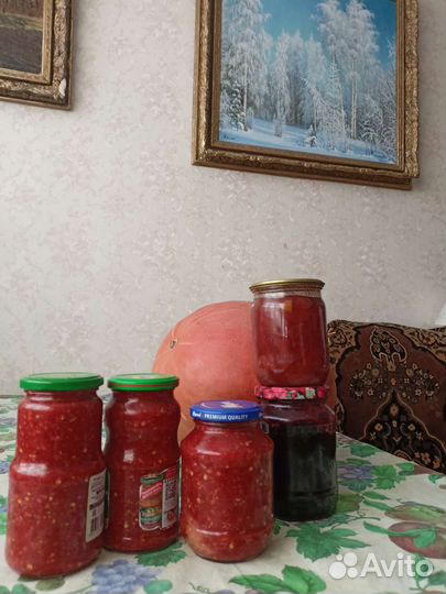 Хрен, аджика, варенье
