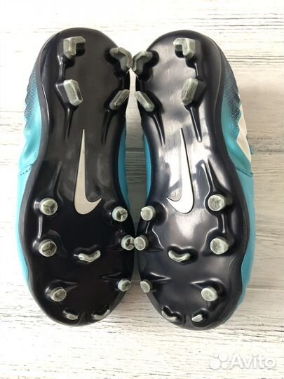 Детские бутсы Nike Tiempo Ligera IV FG US 10C кожа