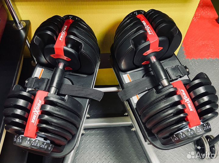 Регулируемая гантель proxima Gigant 24кг