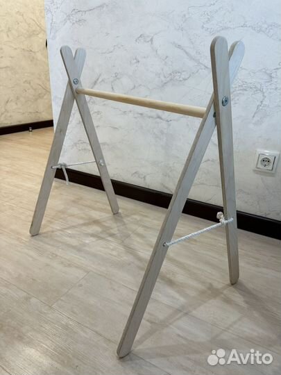 Шезлонг детский + стойка монтессори