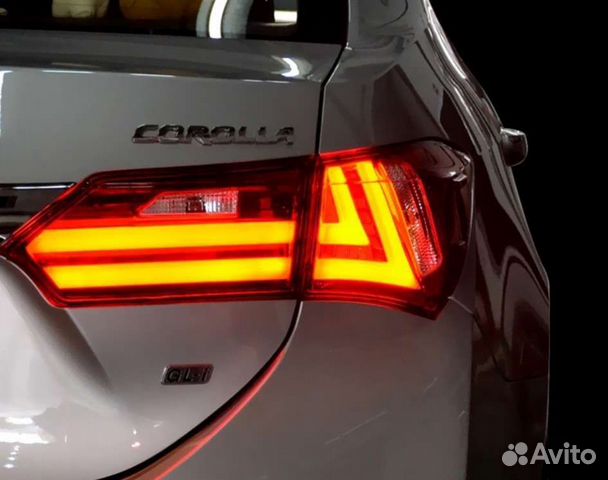 New Corolla ( 160-180) Led taillights. Задние диодные фонари - YouTube