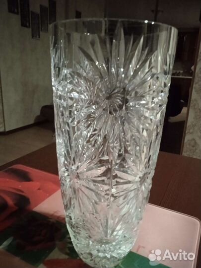 Ваза хрустальная большая СССР