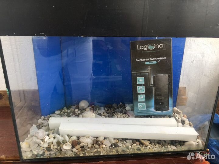 Аквариум с декором