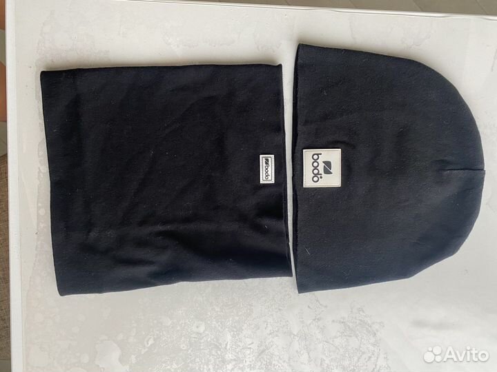 Шапка и снуд для мальчика 54-56