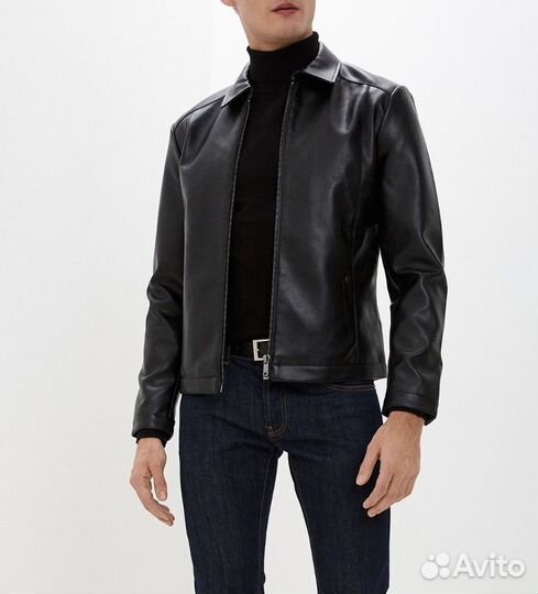 Кожаная куртка мужская
