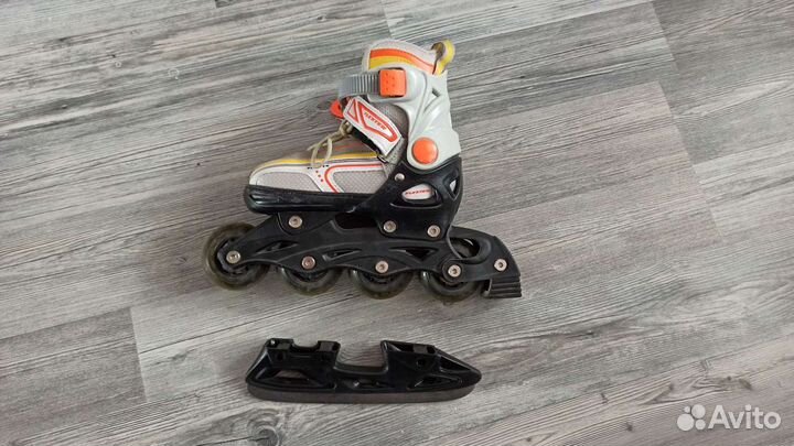 Ролики + коньки детские
