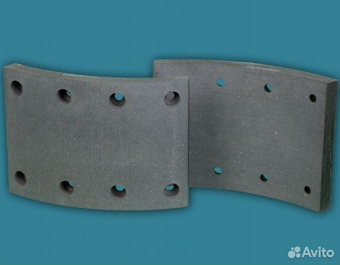 Накладка тормозная 5320 (москва)