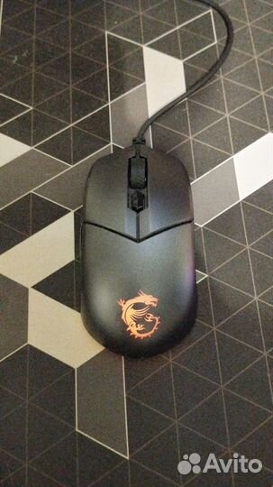 Игровая клавиатура Hyperx Alloy+ мышь MSI GM11 RGB