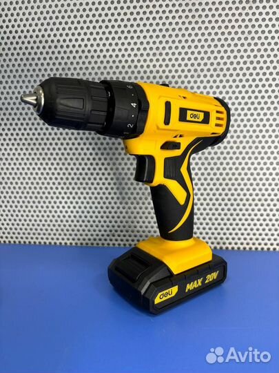 Аккумуляторная ударная дрель-шуруповерт deli DL-CZ