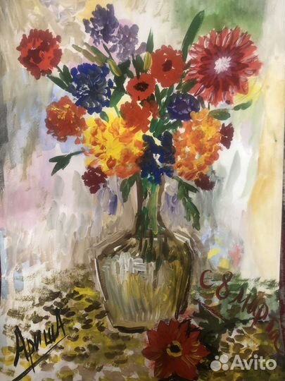 Картины начинающей художницы