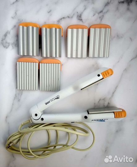 Щипцы выпрямитель гофре Ладомир (четыре насадки)