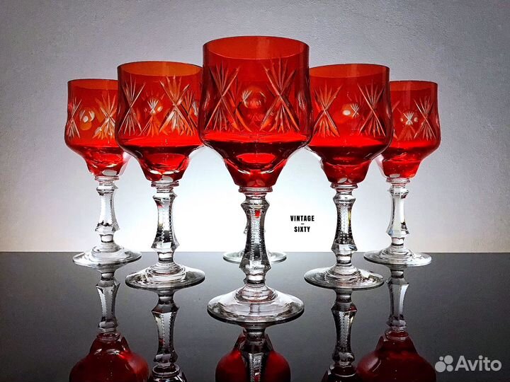 Бокалы фужеры набор 