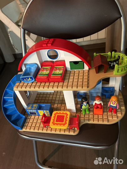 Play mobil 123 оригинал, игровой дом с персонажами