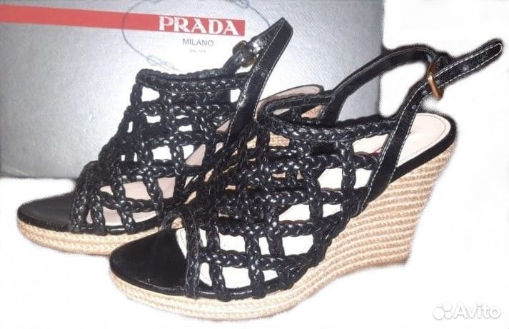 Босоножки Prada размер 36,5 новые