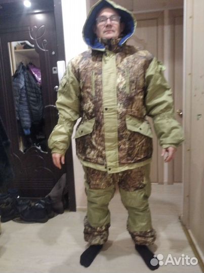 Утеплённый костюм для охоты и рыбалки