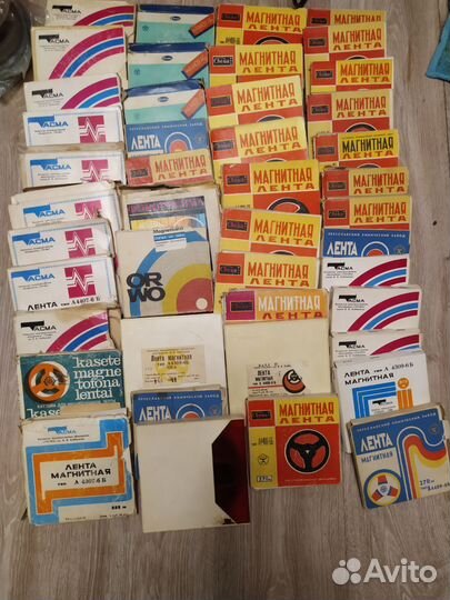 Магнитная лента катушки с записью 40шт