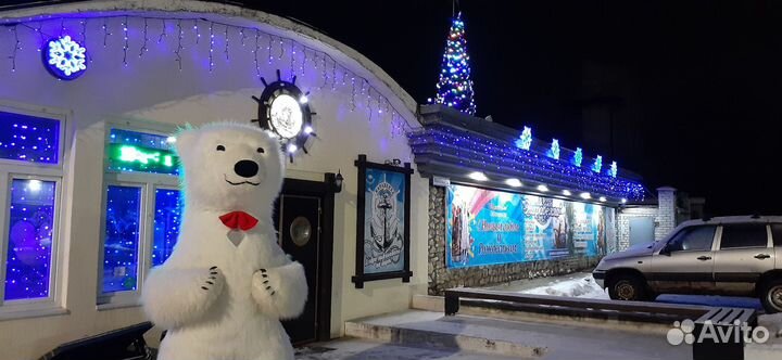 Белый, Розовый, Серебряный Мишки Аниматоры